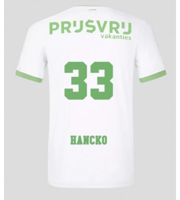 Feyenoord David Hancko #33 Tercera Equipación 2023-24 Manga Corta